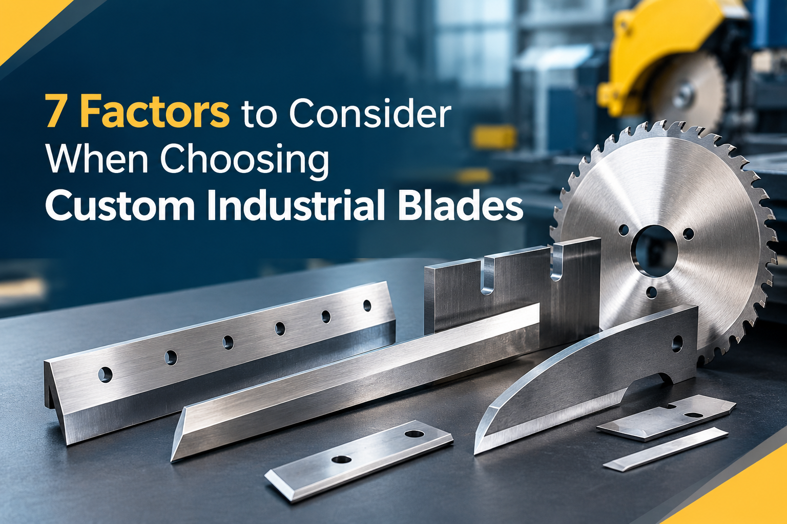 Custom Industrial Blades